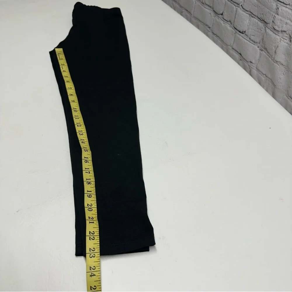 Polo Ralph Lauren girls Black Leggings with Logo Sz xl (16) NWT